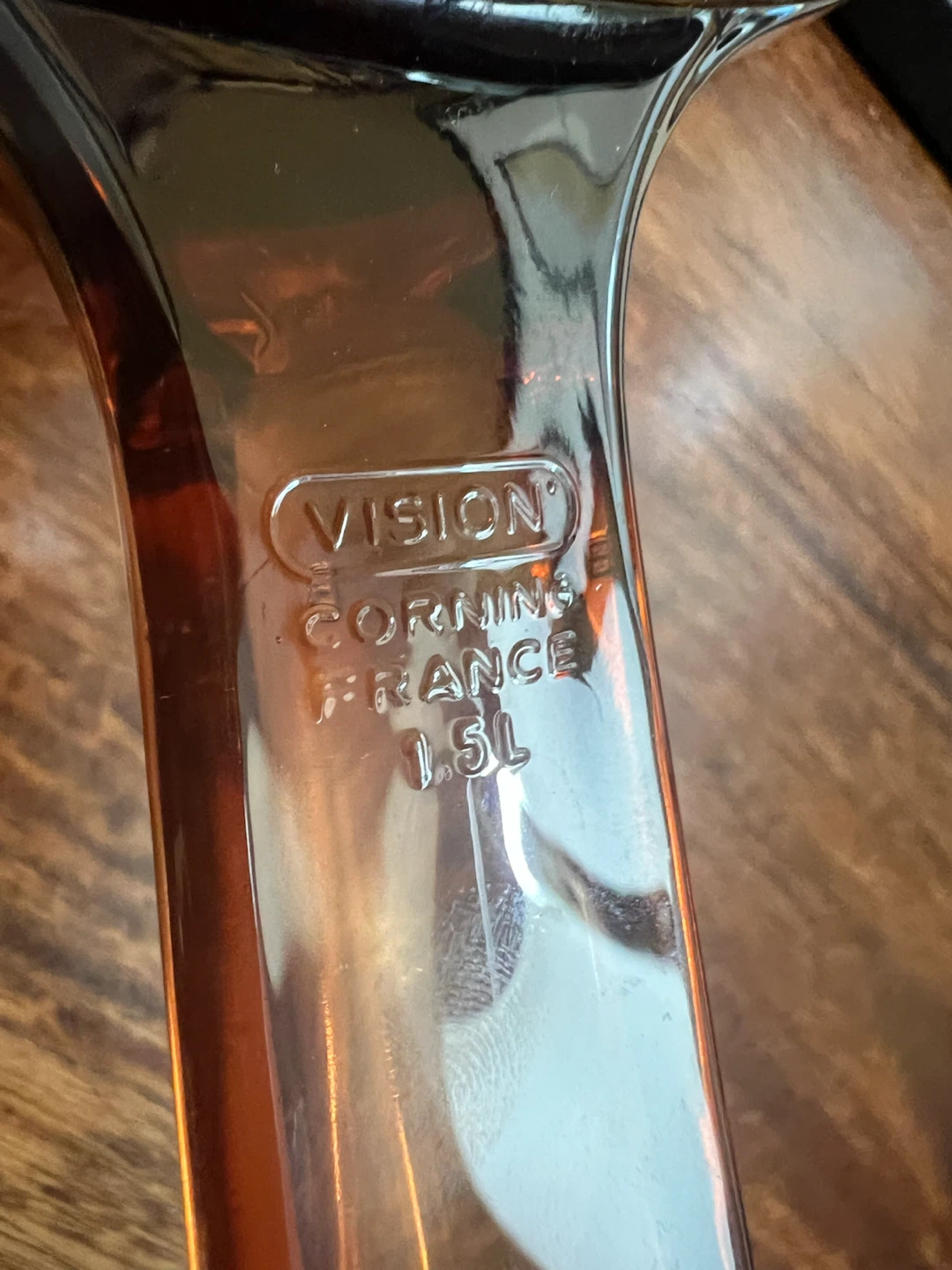Vintage Visions Amber Glass Saucepan Set - photo 2