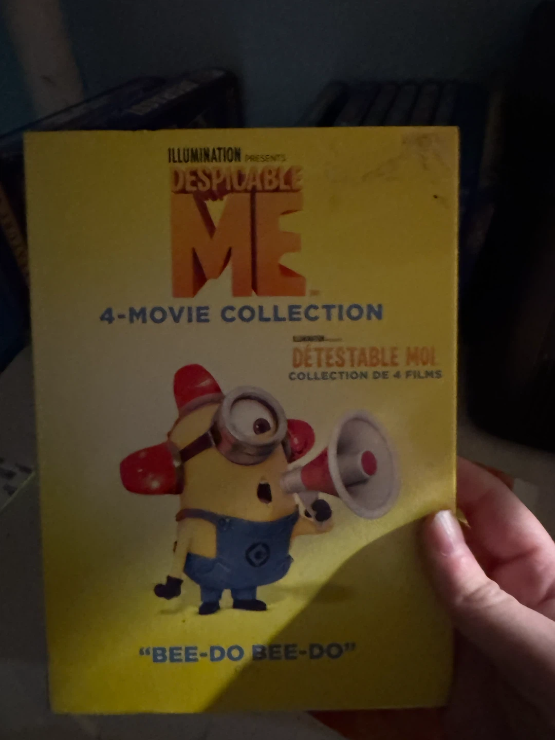 Despicable Me & minions Collection DVDs