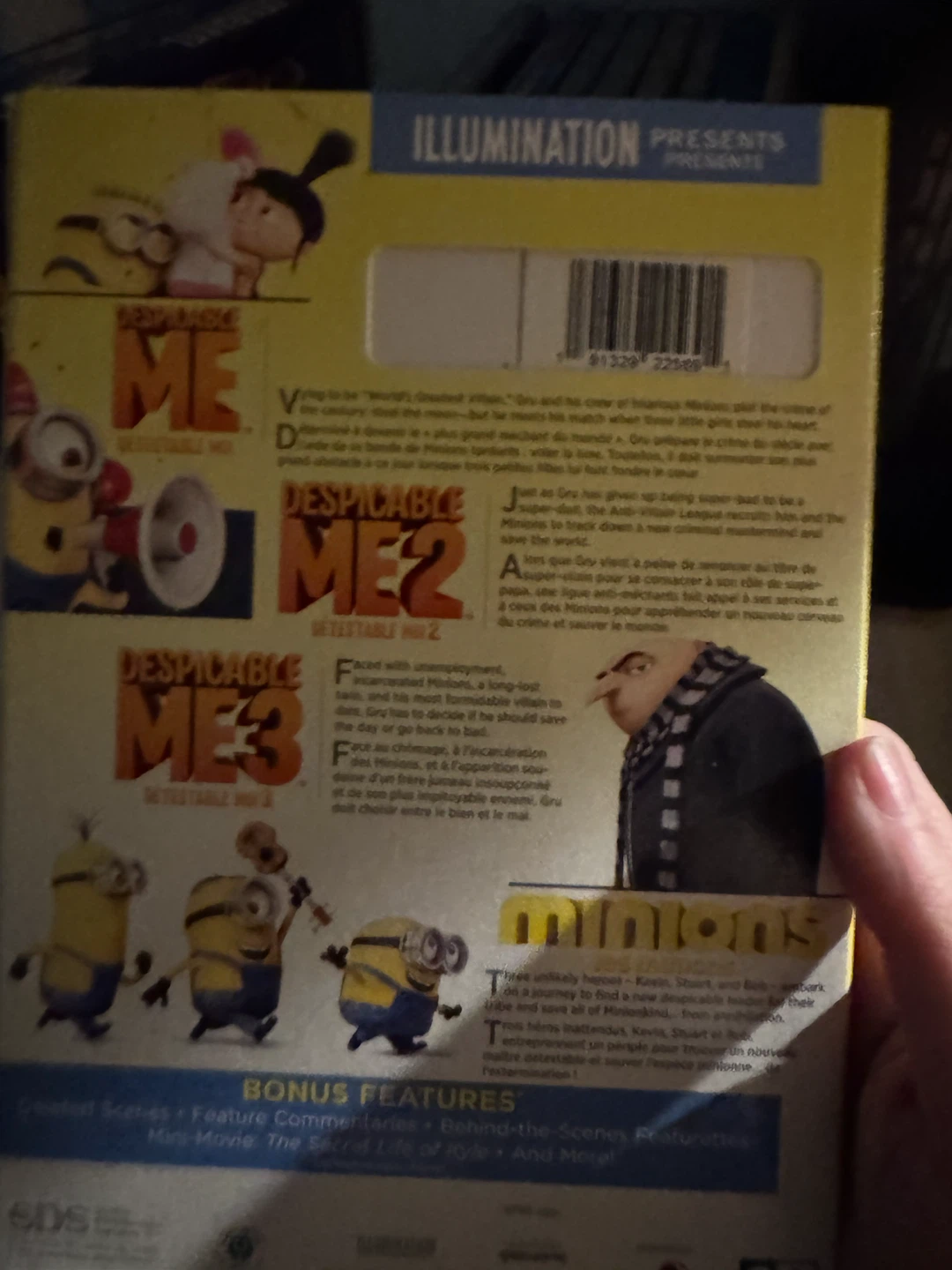 Despicable Me & minions Collection DVDs - photo 2