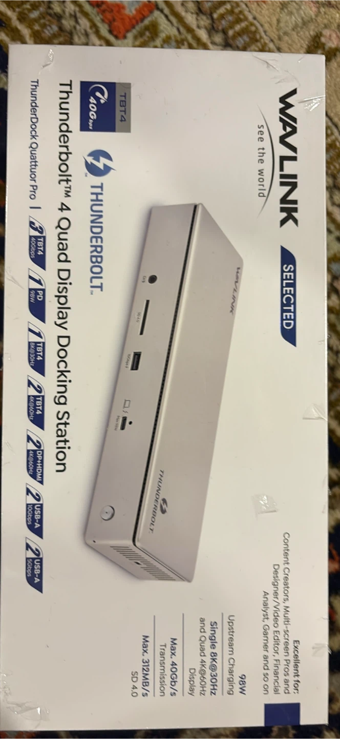 Wavlink Thunderbolt 4 Quad Display Docking Station - photo 3