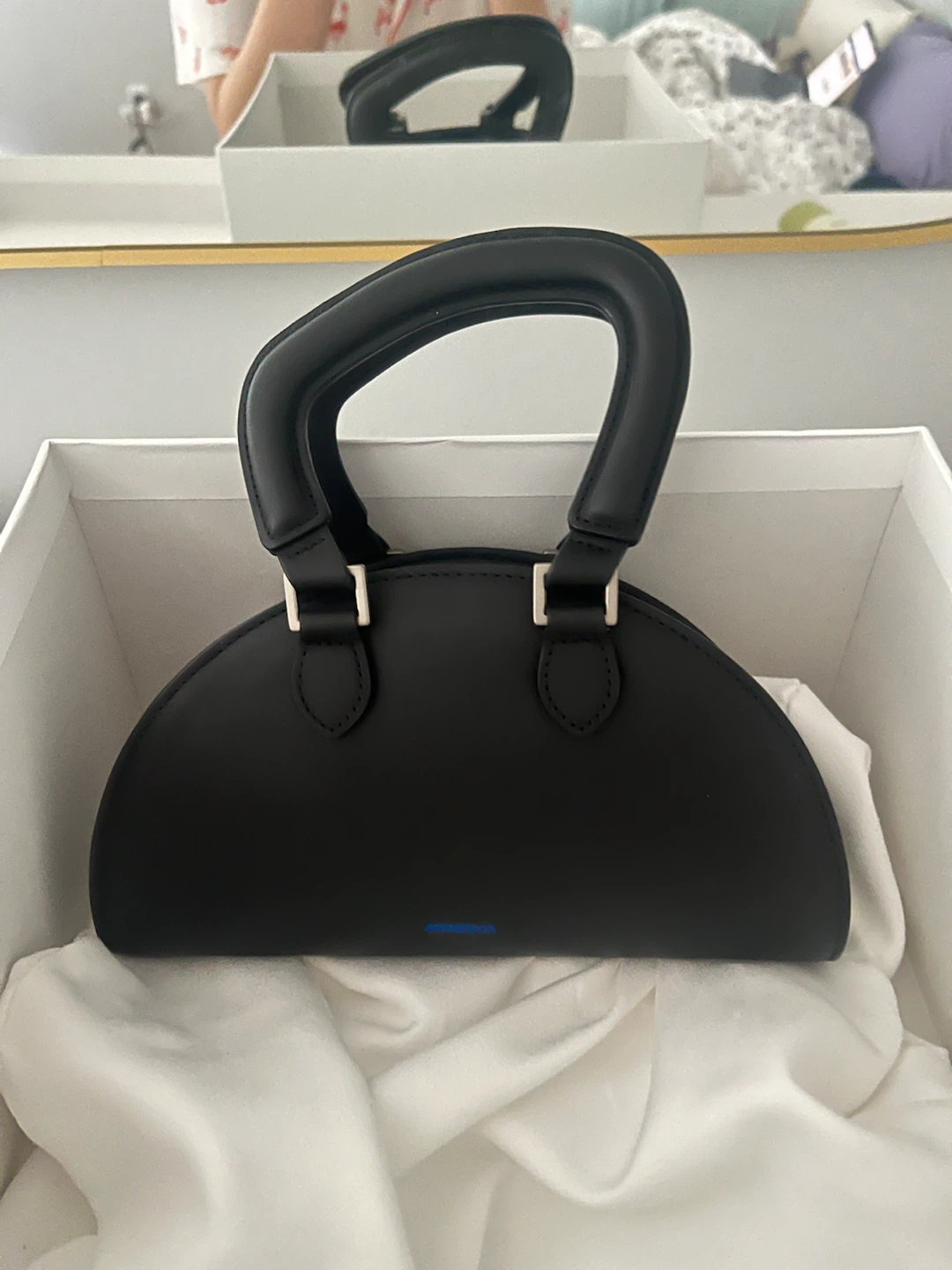 ADERERROR black Dein tote handbag - photo 2