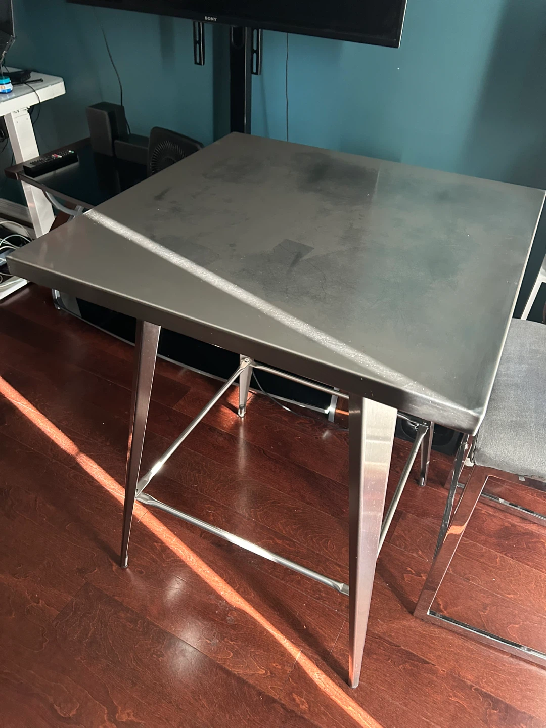 Metal Bar Table