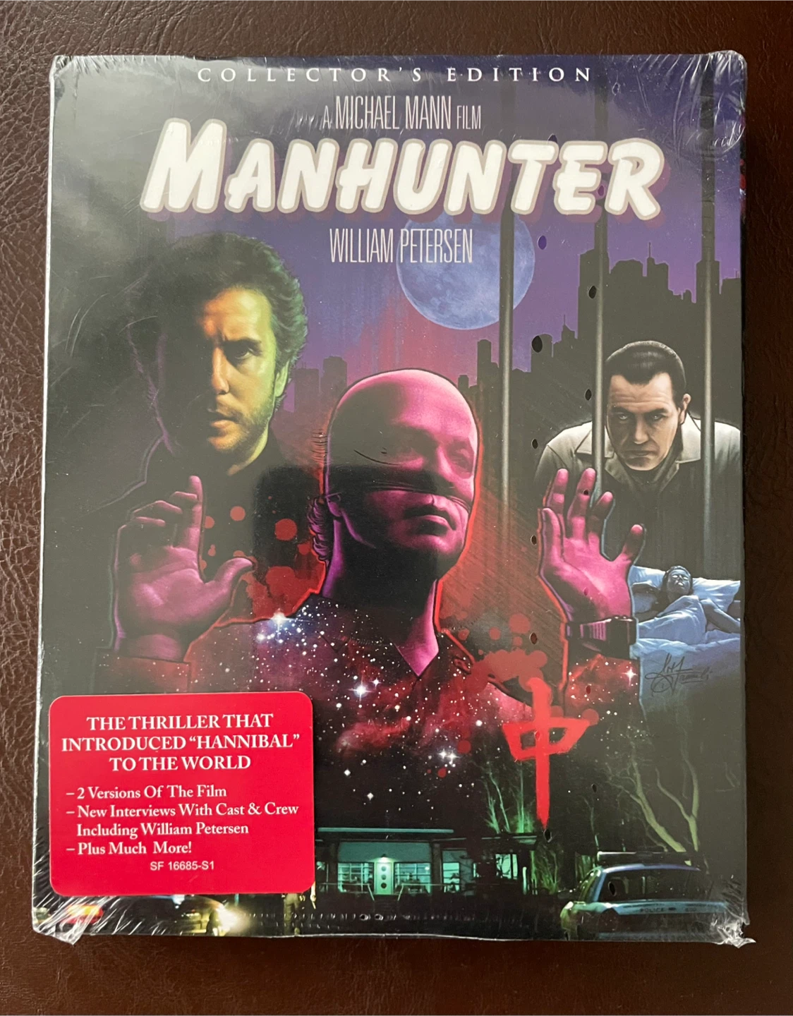 Manhunter Scream Factory Blu Ray With Slipcover *New, OOP