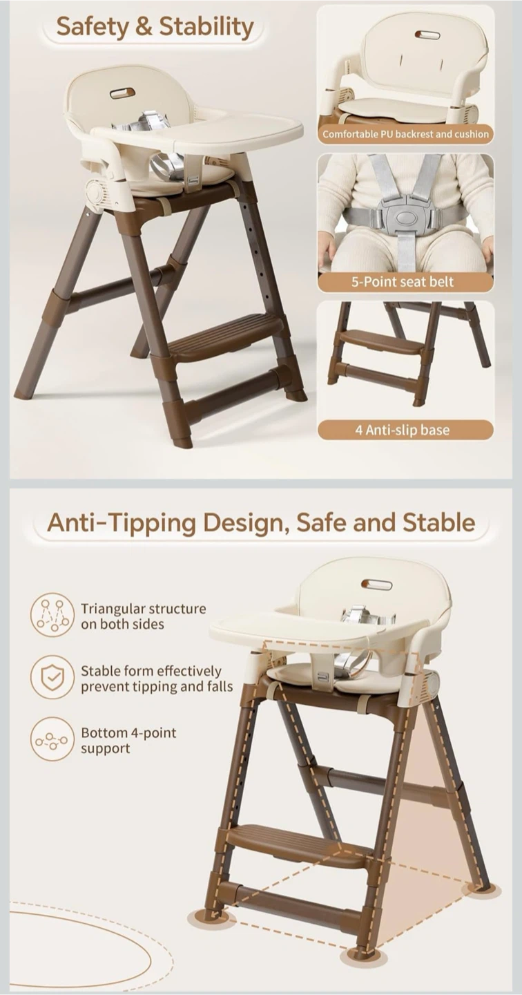 Multi-Functional Baby High Chair