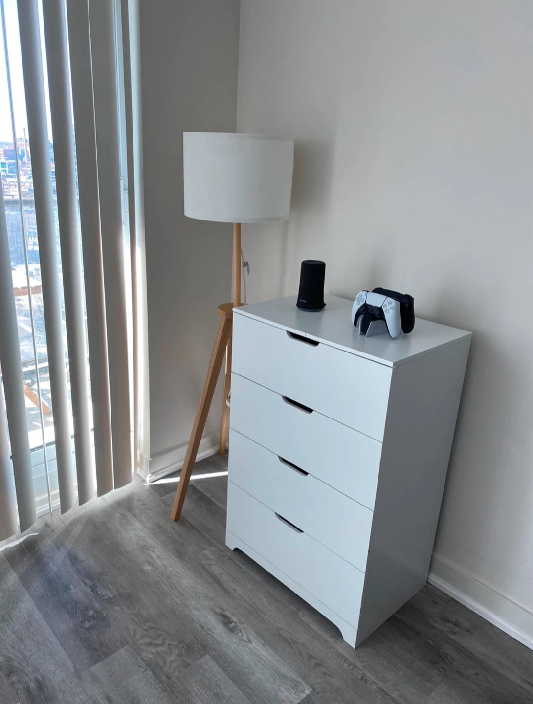 White 4 drawer dresser (BRAND NEW) - photo 2