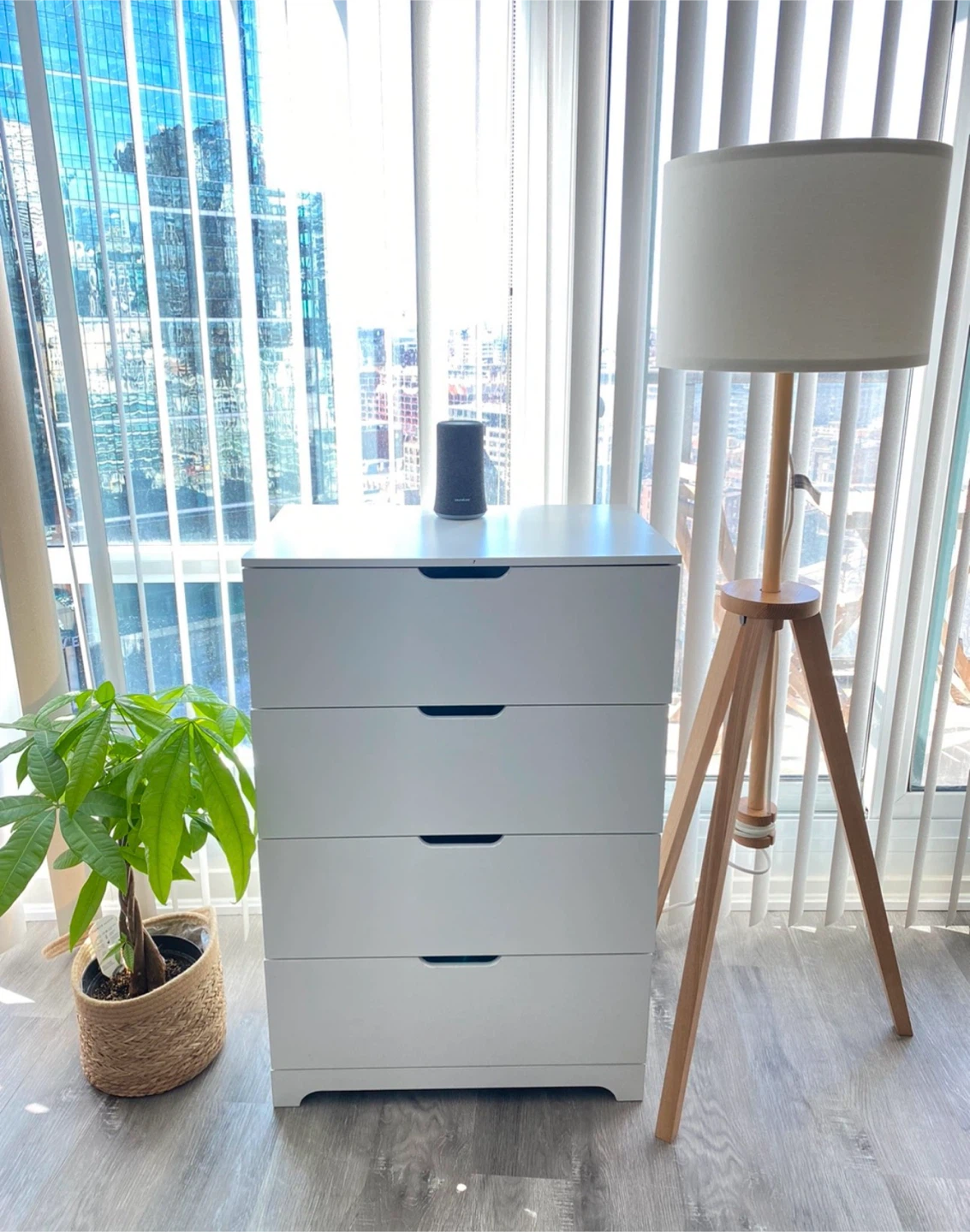 White 4 drawer dresser (BRAND NEW) - photo 4