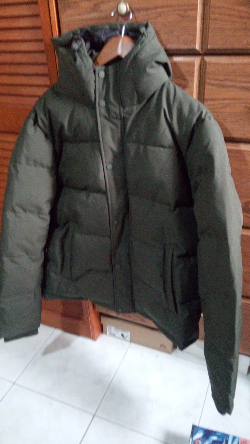 Olive Green Winter Puffer Jacket - photo 2