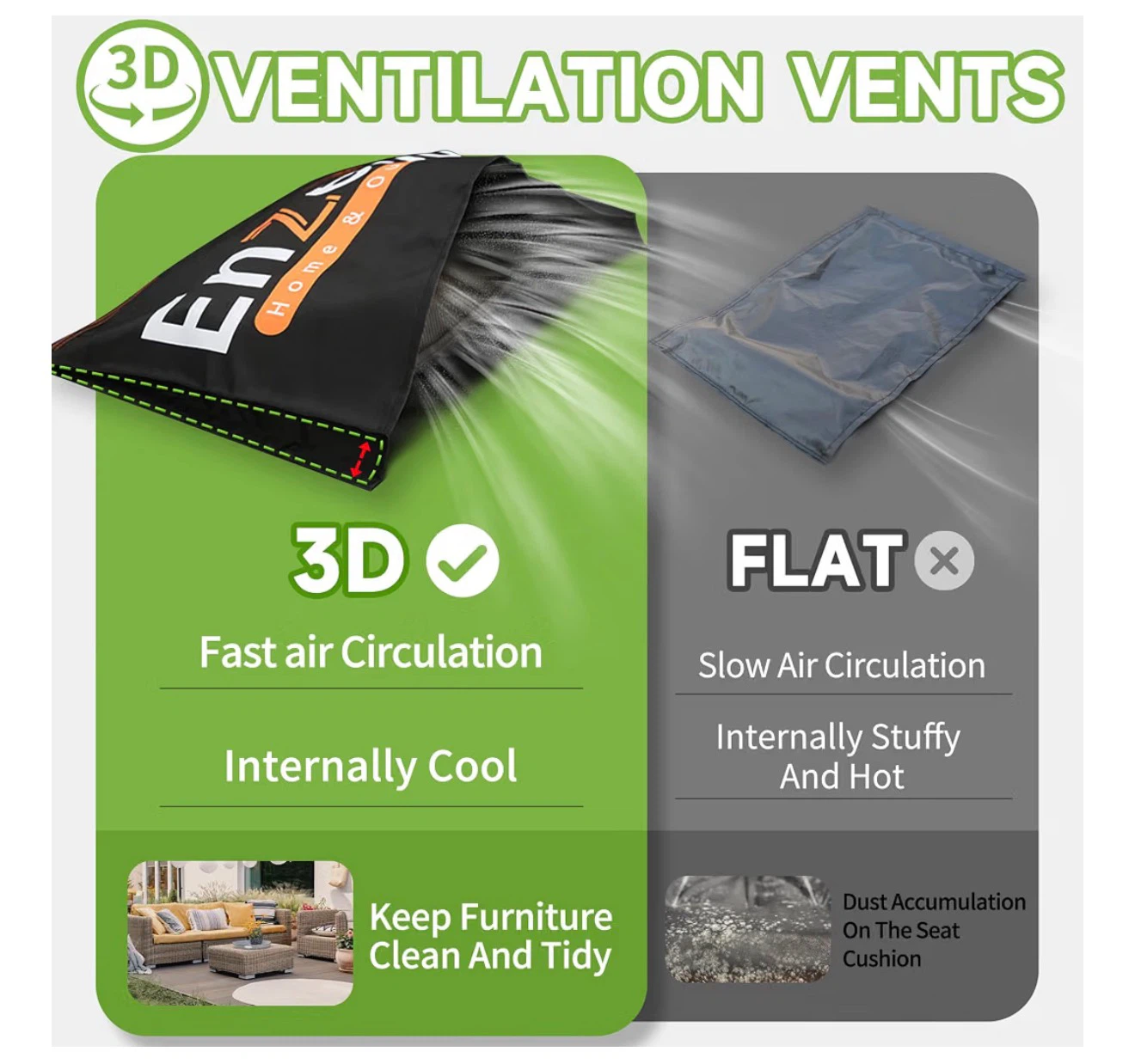 EnZeno Waterproof Outdoor Furniture Cover - photo 5