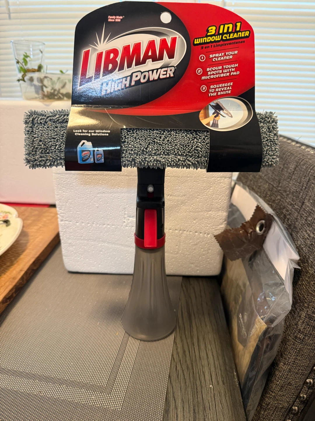 Libman High Power 3-in-1 Window Cleaner Tool