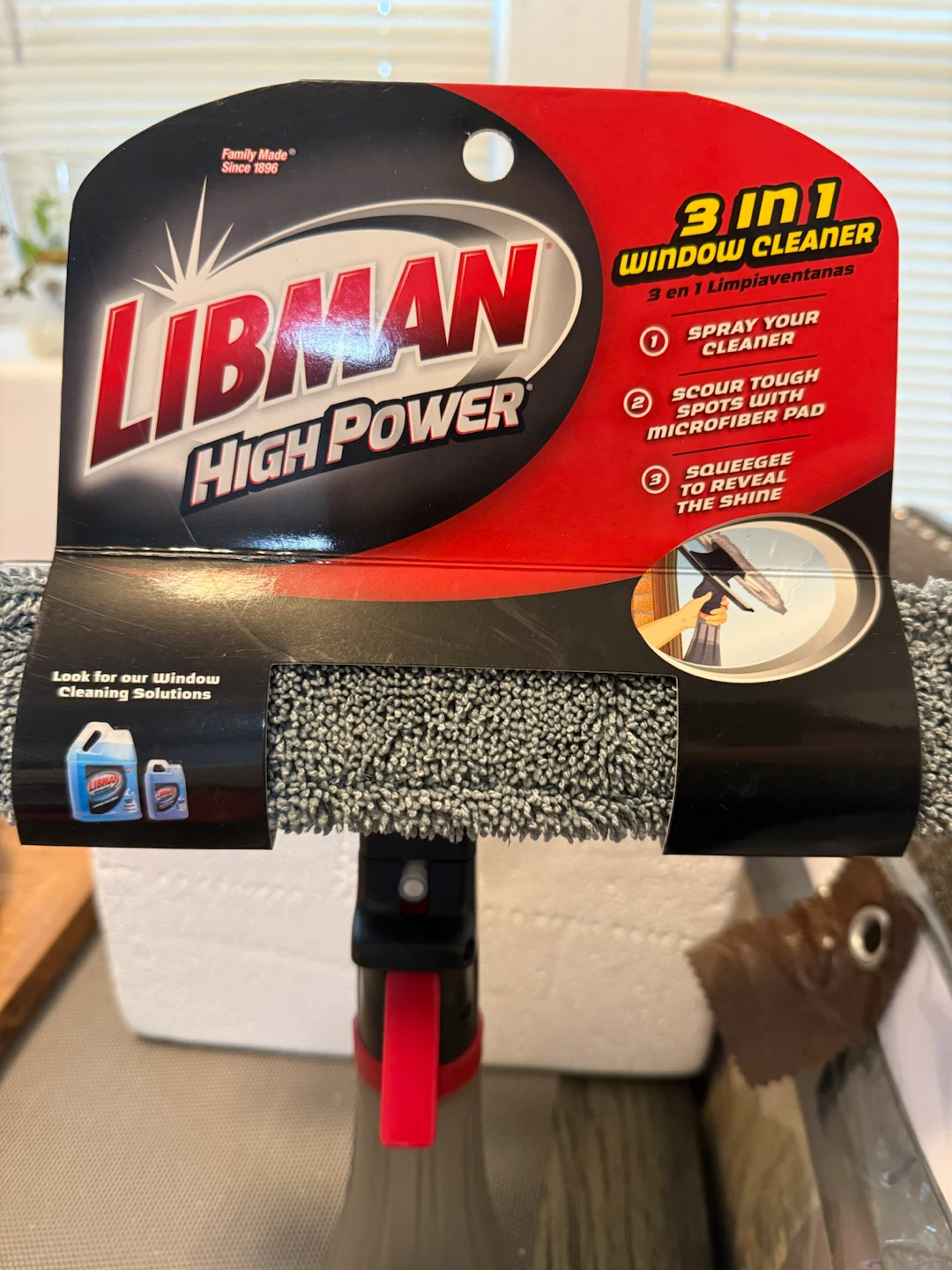 Libman High Power 3-in-1 Window Cleaner Tool - photo 2
