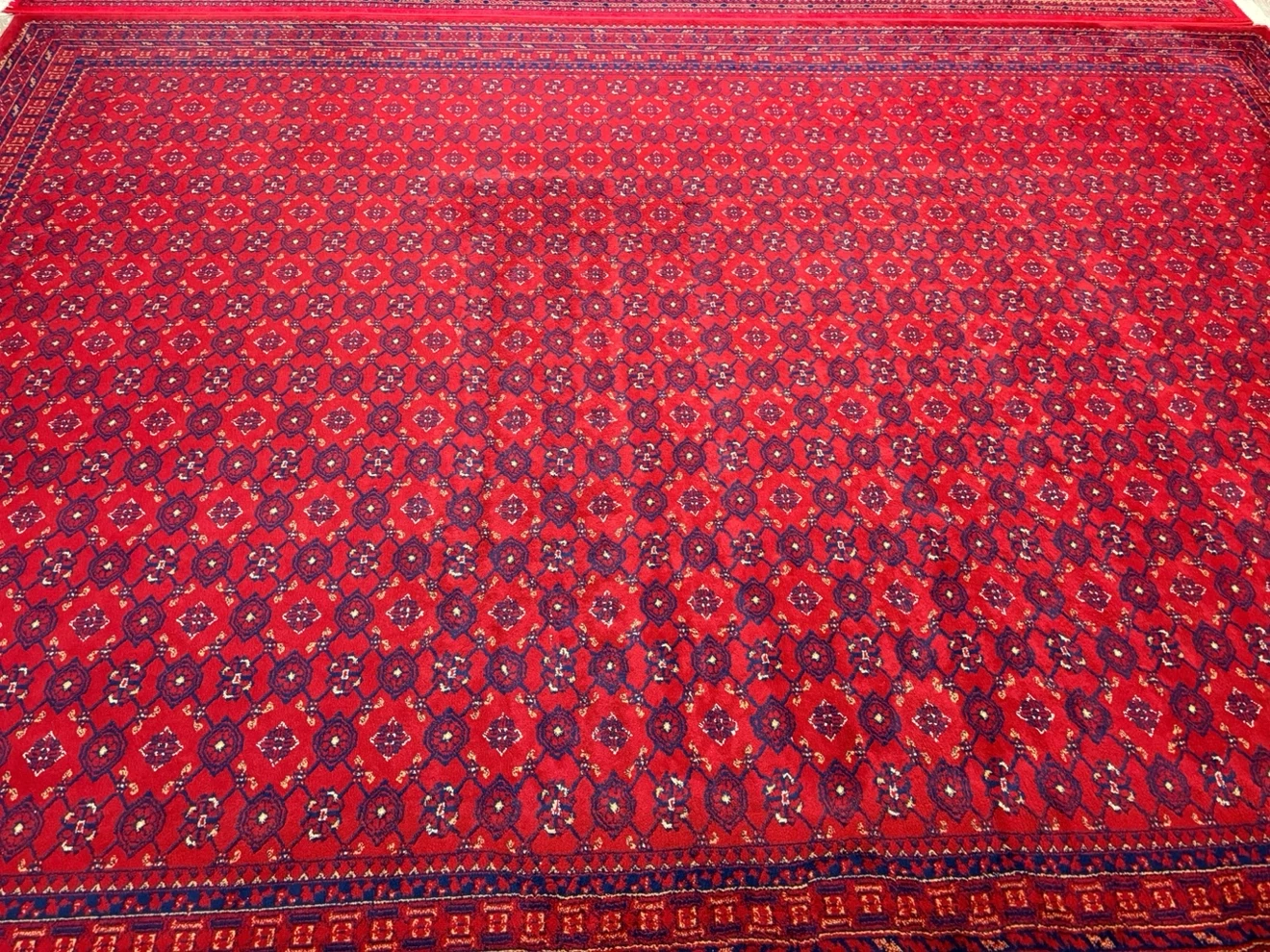 Traditional Afghan red patterned rugs (x4) - photo 2