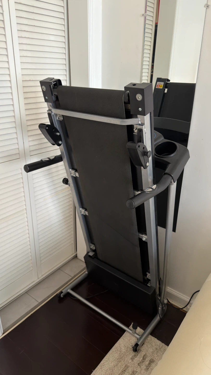 Merax Folding Electric Treadmill - photo 2