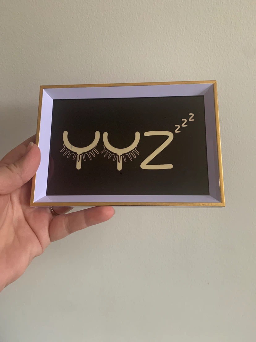 YYZ Decorative Tabletop Framed Art