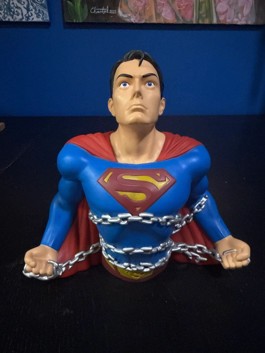 Superman Coin Bank Bust - photo 2