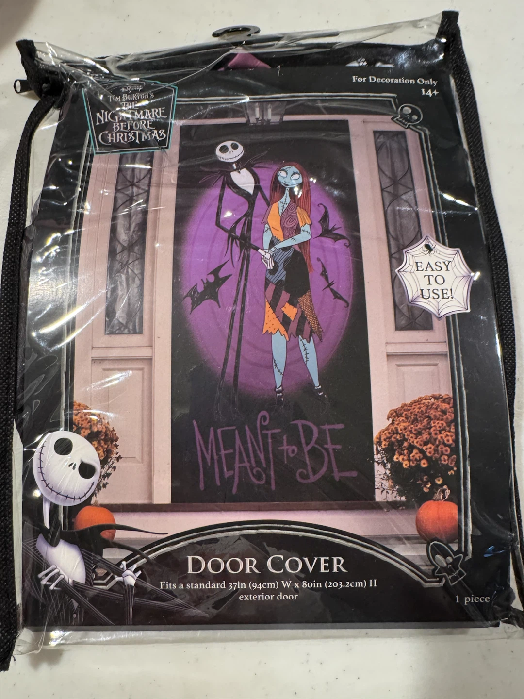 Disney Nightmare Before Christmas Door Cover
