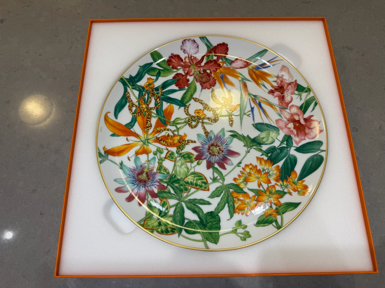 Hermès Passifolia Cake or Tart Platter