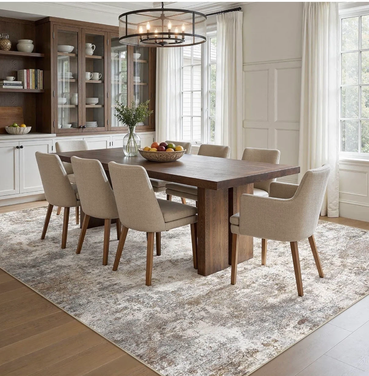 Large Abstract Area Rug - 9' x 12' - photo 4