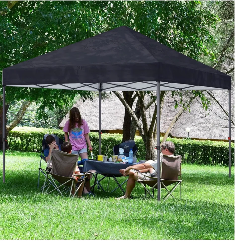 Black Pop-Up Canopy Tent - photo 2