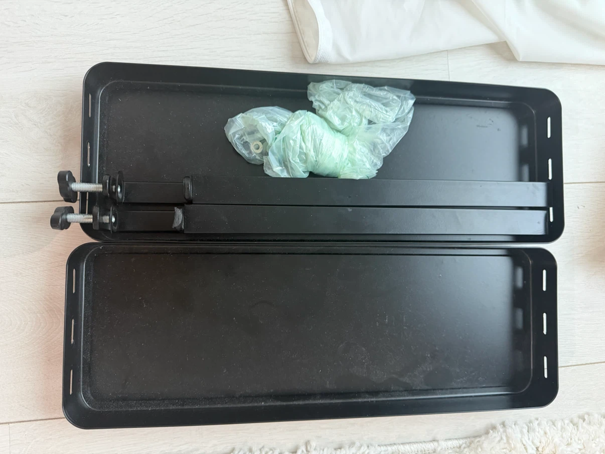 IKEA VATTENKAR black desktop shelf - photo 3