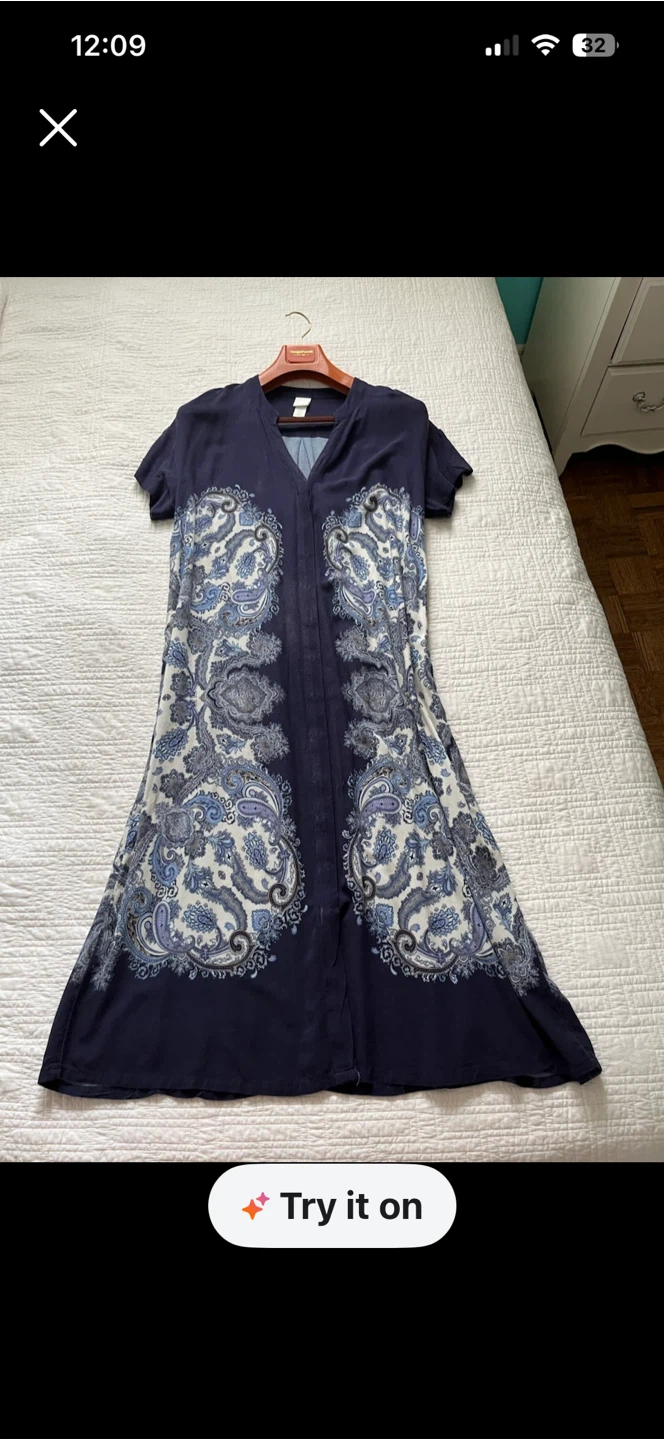 H&M Paisley Print Dress
