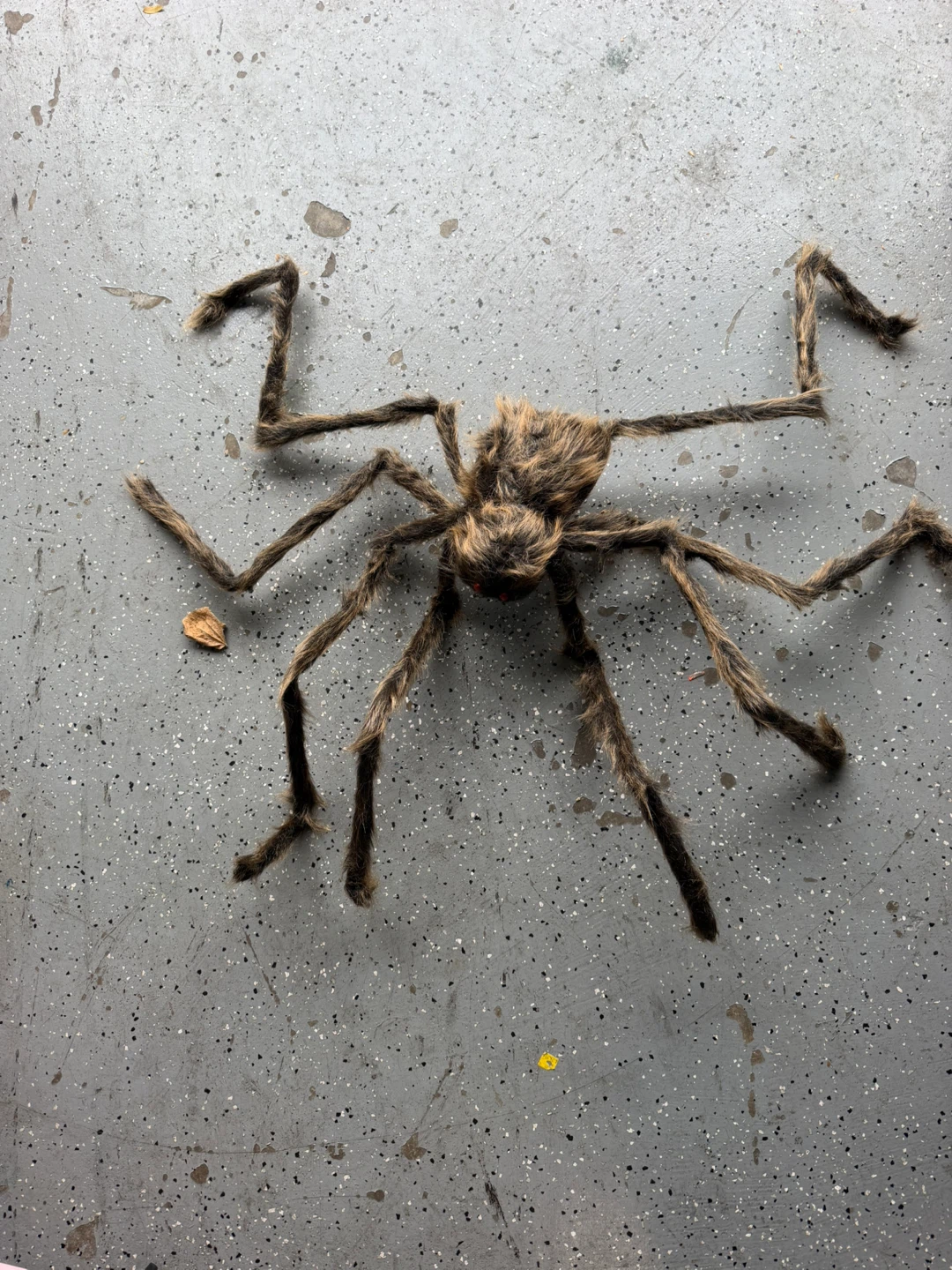 Hairy Halloween Spider Decoration