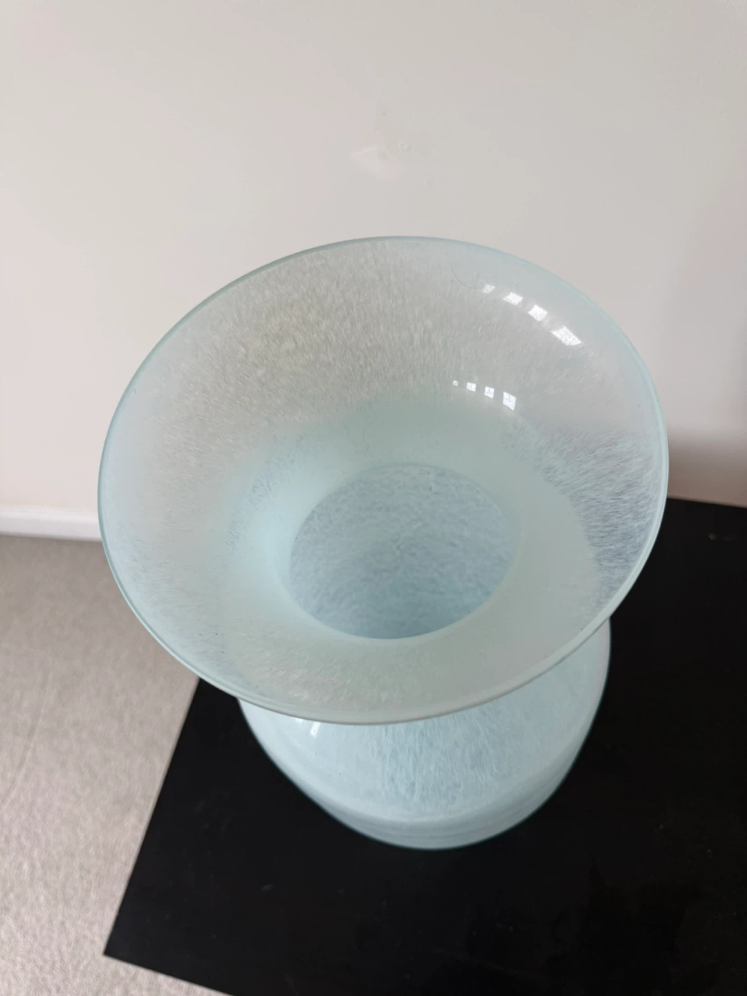 Pale Blue Glass Vase - photo 2