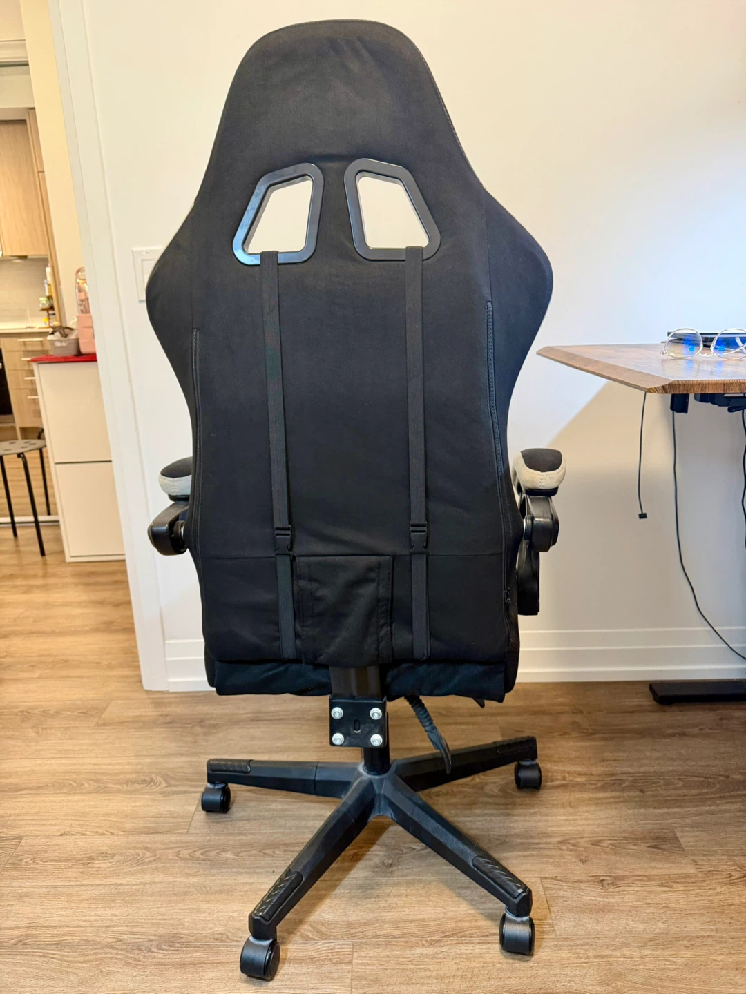 Electric Standing Desk + Gaming/Office Chair – Home Office Set - photo 3