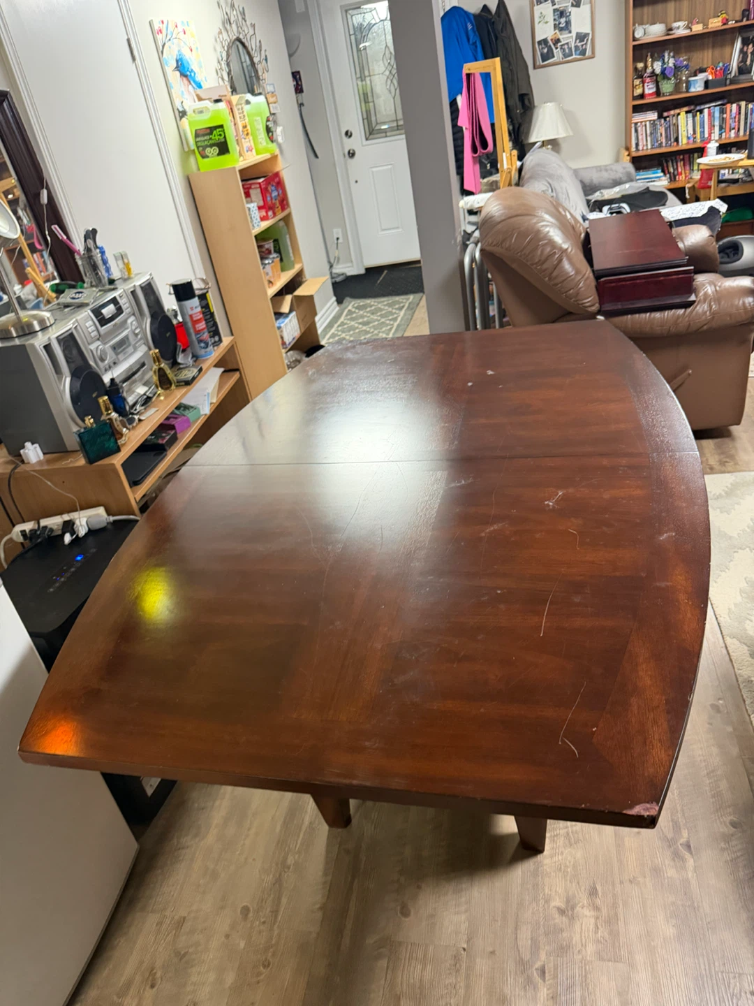 Dark Wood Dining Table - photo 4