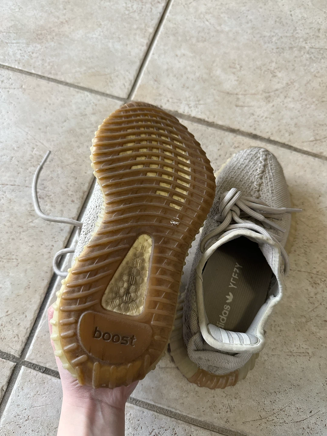 Adidas Yeezy Boost 350 V2 Sesame Size US 4 - photo 2