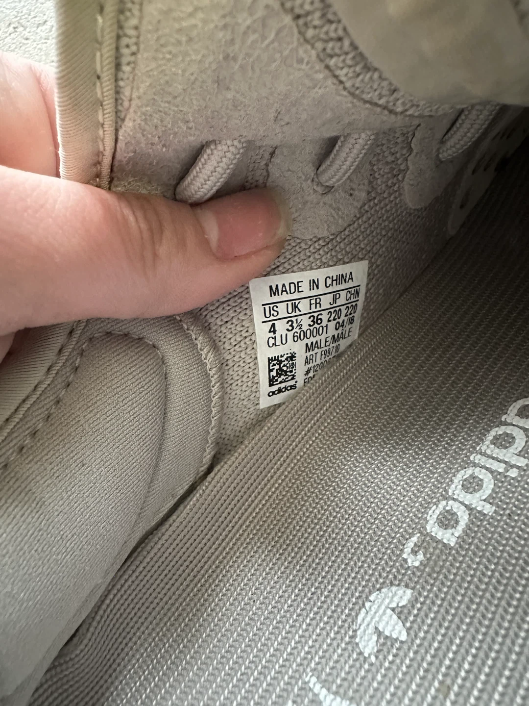 Adidas Yeezy Boost 350 V2 Sesame Size US 4 - photo 3