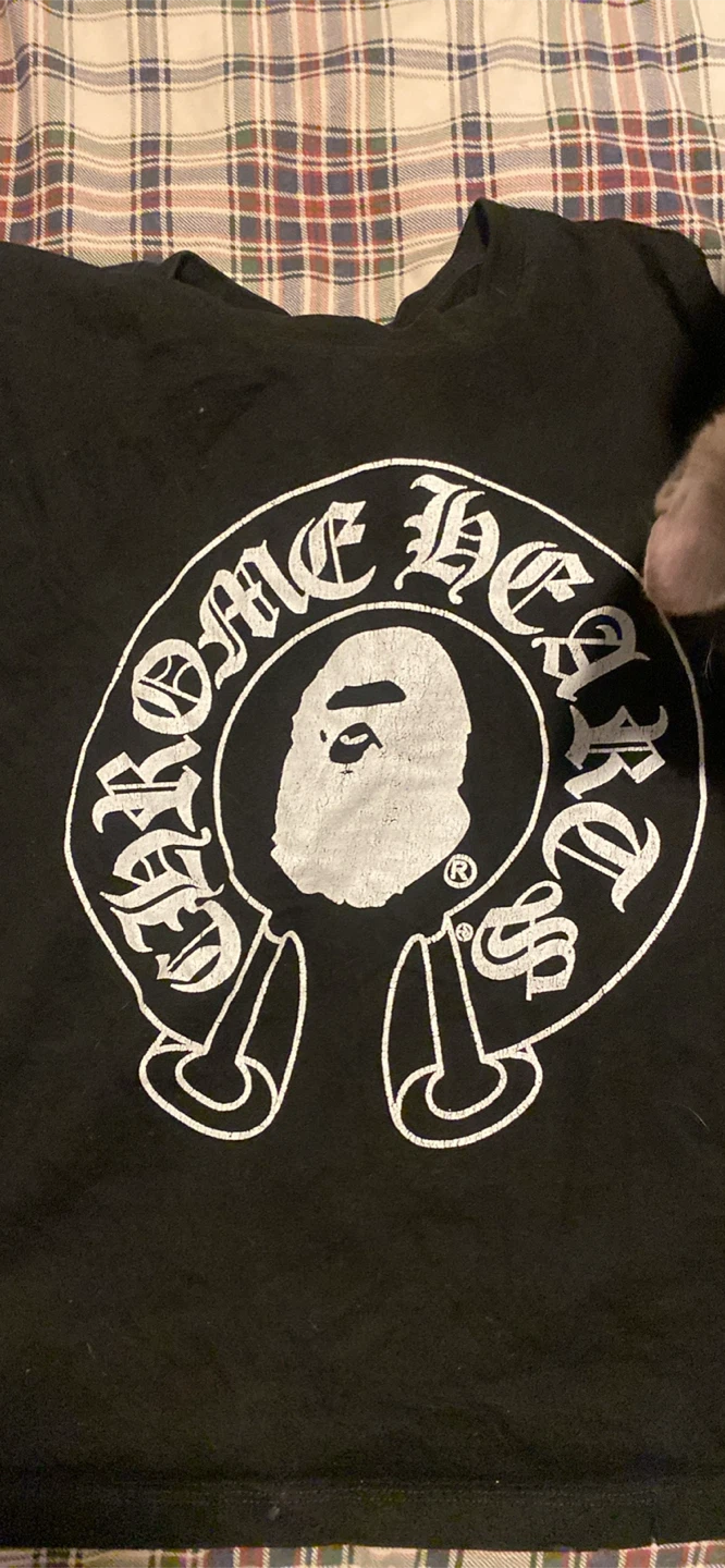 Bape x chrome t shirt