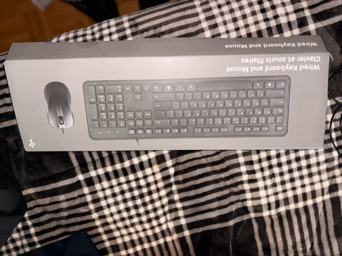 Wired keyboard and mouse combo - photo 3