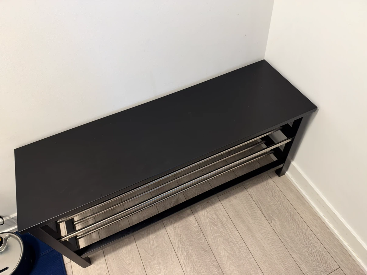 IKEA TJUSIG Shoe Rack Bench - photo 2