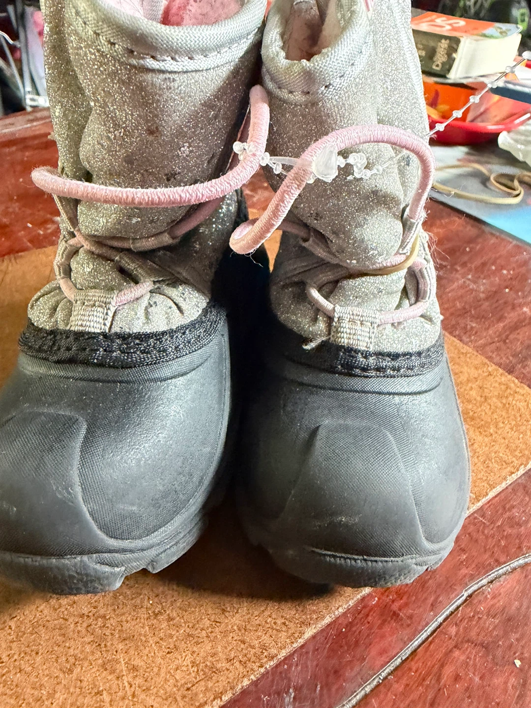 Ice Fields Glitter Winter Boots size 5 kids - photo 3