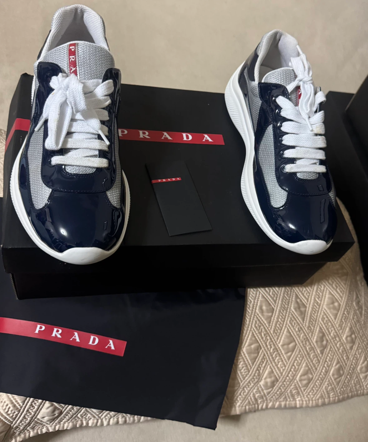 Prada Americas Cup Sneakers