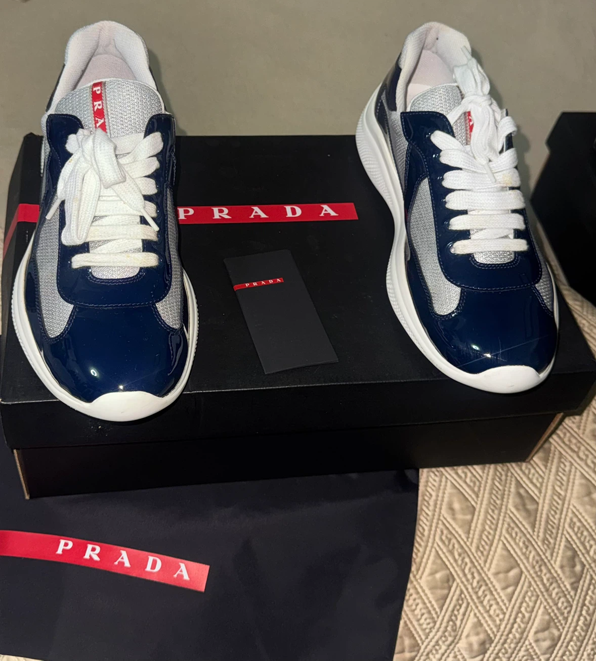Prada Americas Cup Sneakers - photo 4