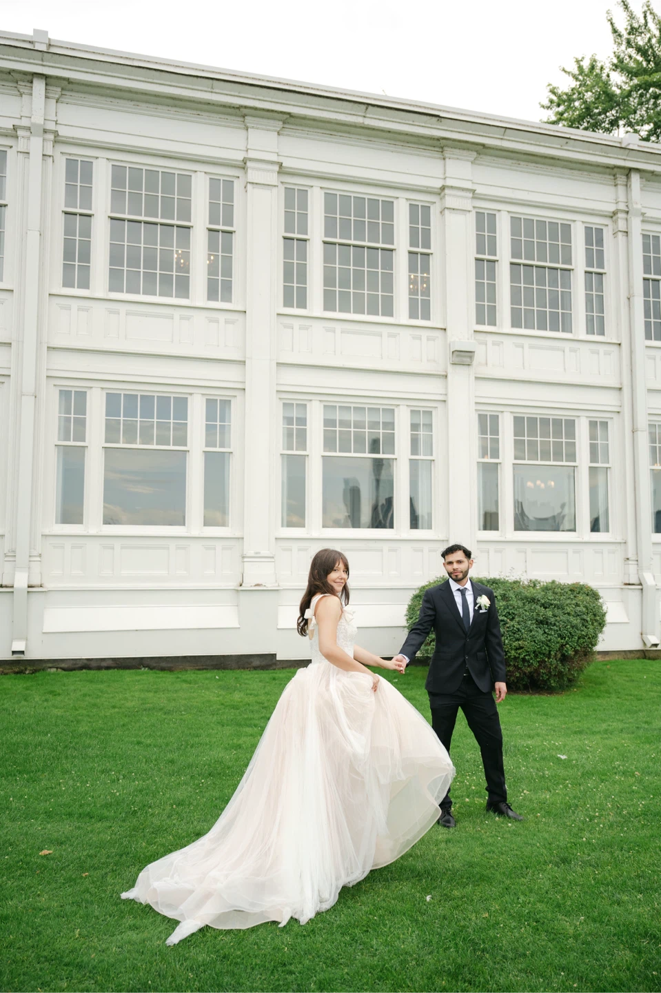 Ellie Wedding Dress by Watters in Blush/Ombre