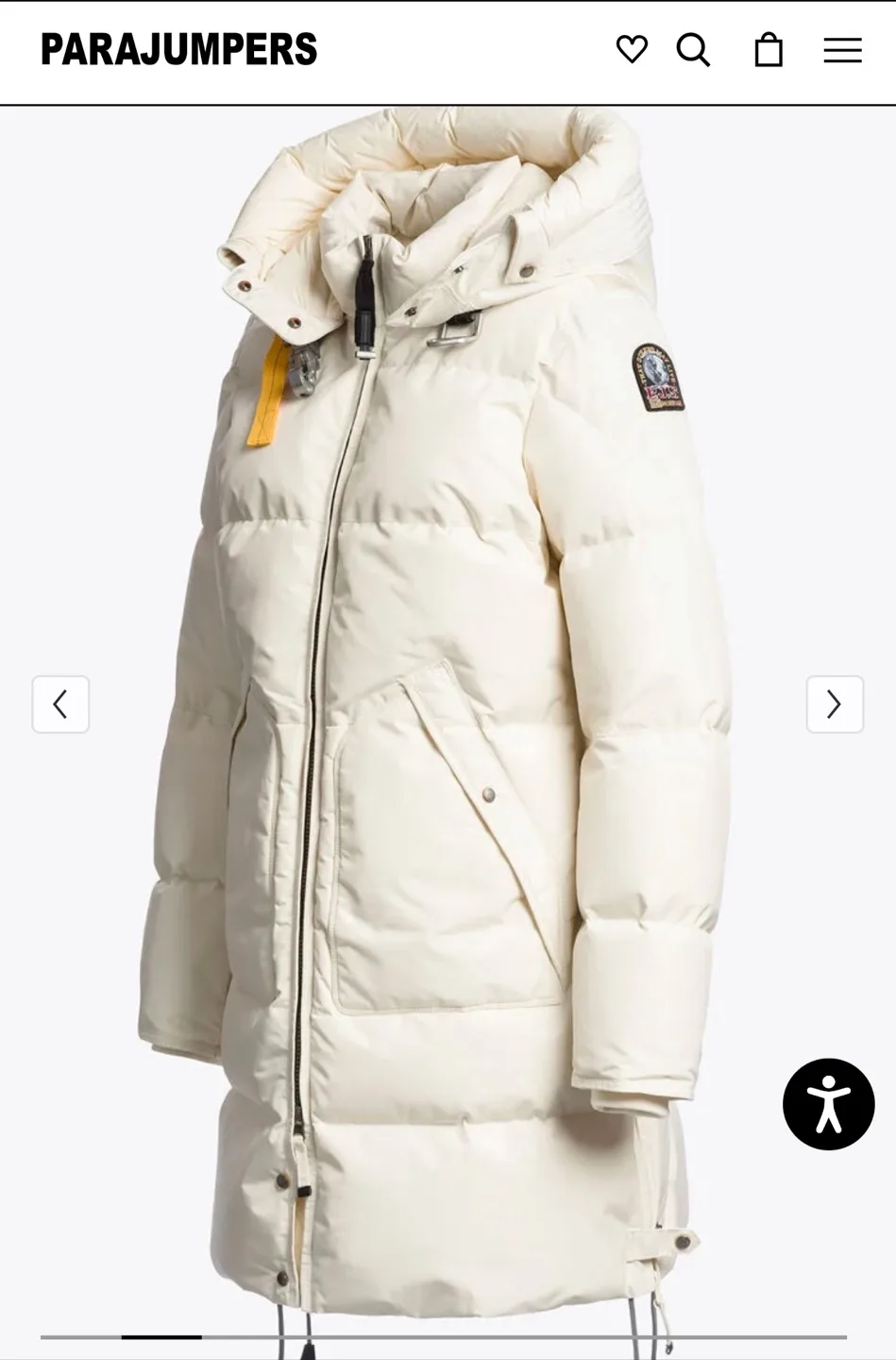 Parajumpers Down Jacket - Off-White
