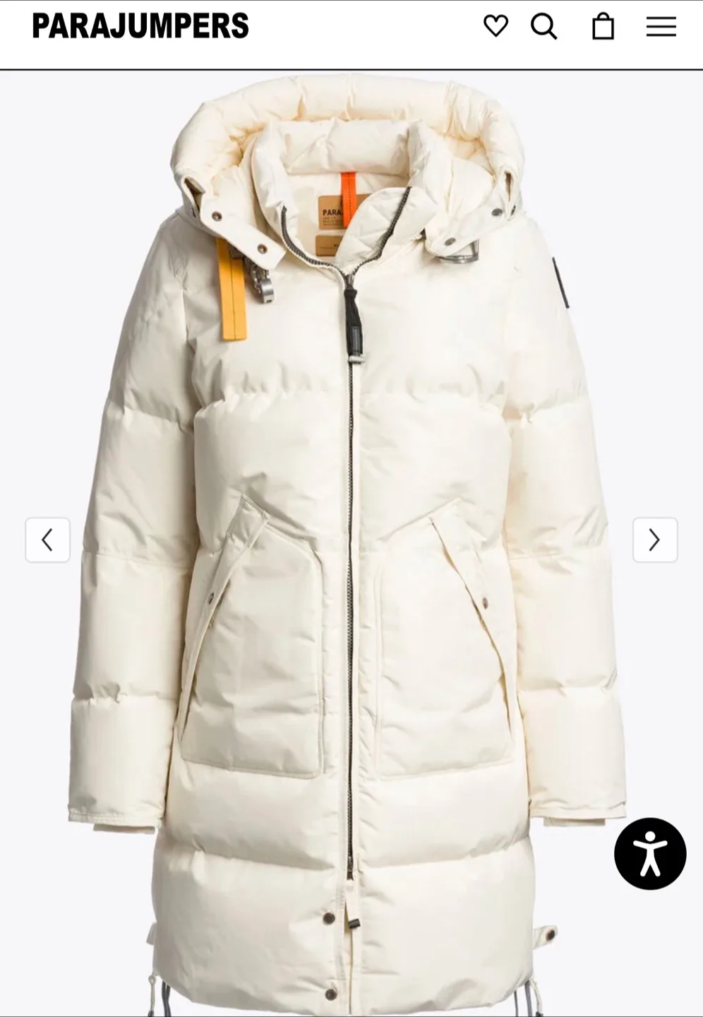 Parajumpers Down Jacket - Off-White - photo 2