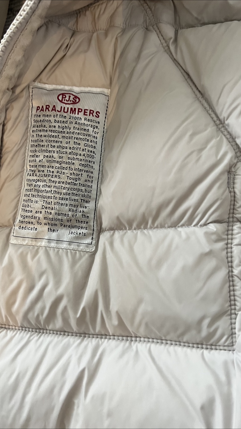Parajumpers Down Jacket - Off-White - photo 5