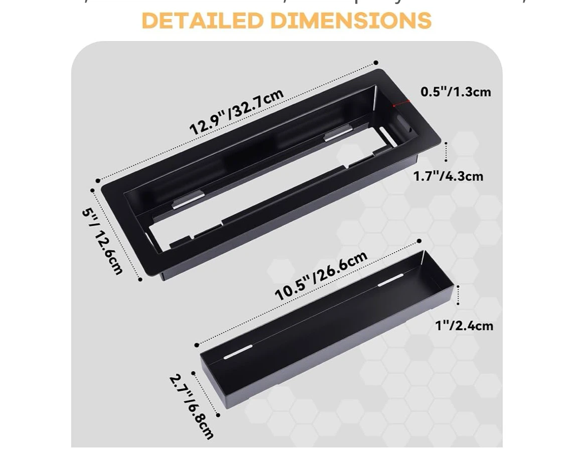 Flush Mount Floor Vent Register  10 Set - photo 3