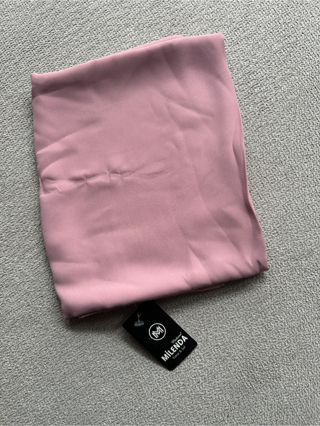 Dusty Pink Chiffon Scarf - $7 - East Yorl