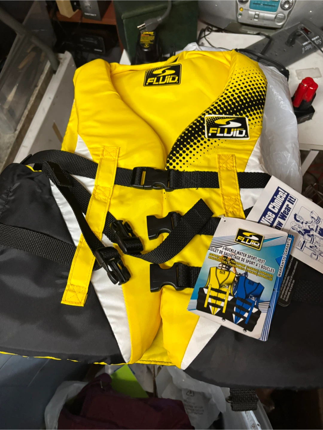 Fluid 3-Buckle Water Sport Vest