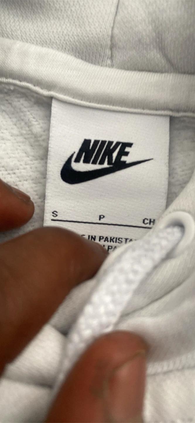 Nike White Pullover Hoodie - photo 3