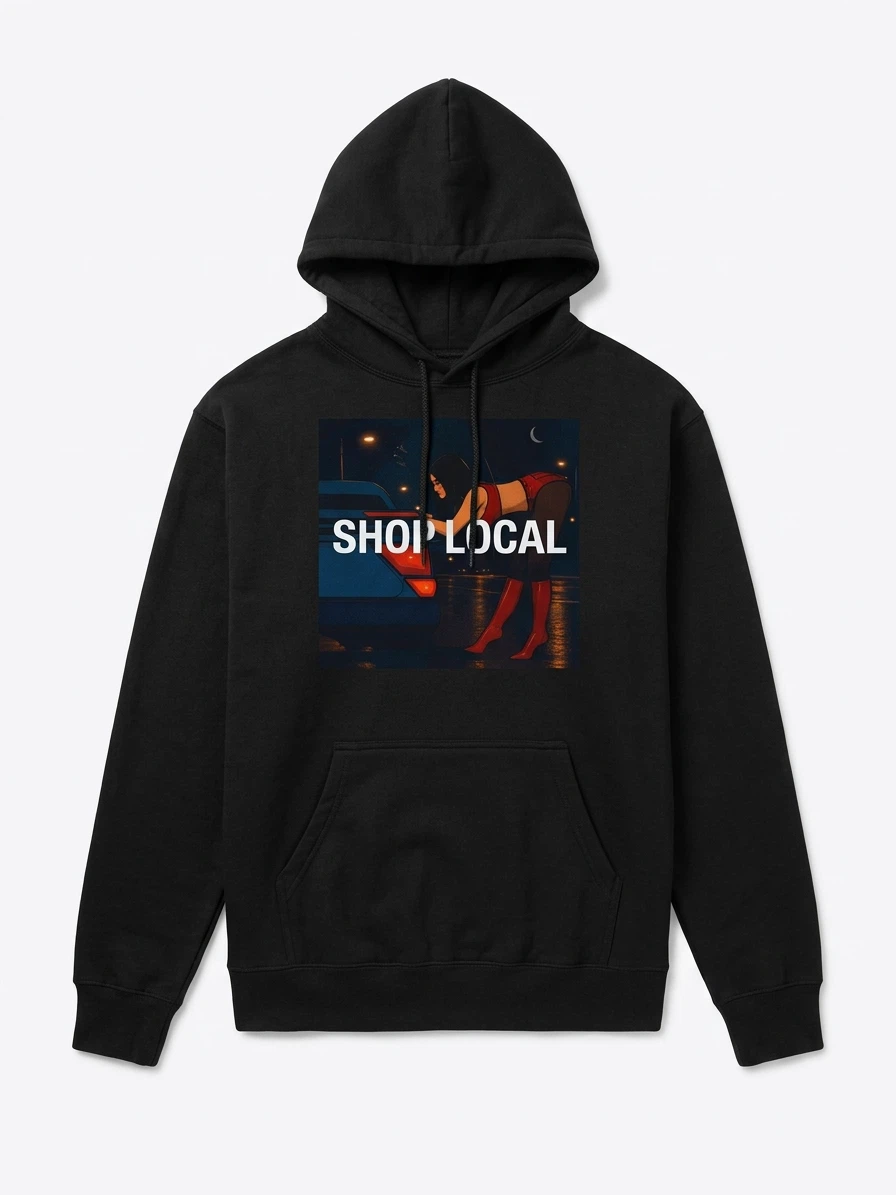 Shop Local Graphic Hoodie