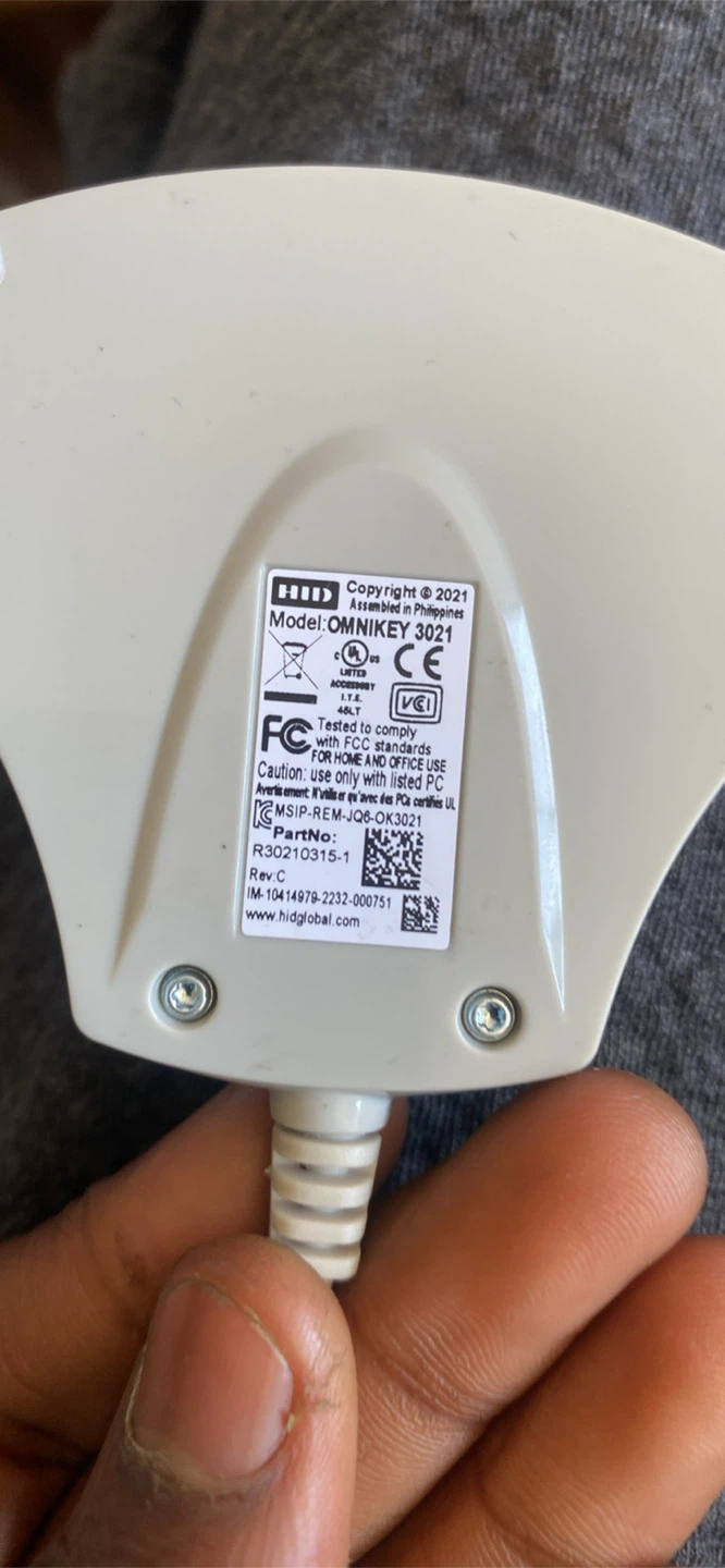 HID OMNIKEY 3021 USB Smart Card Reader - photo 3