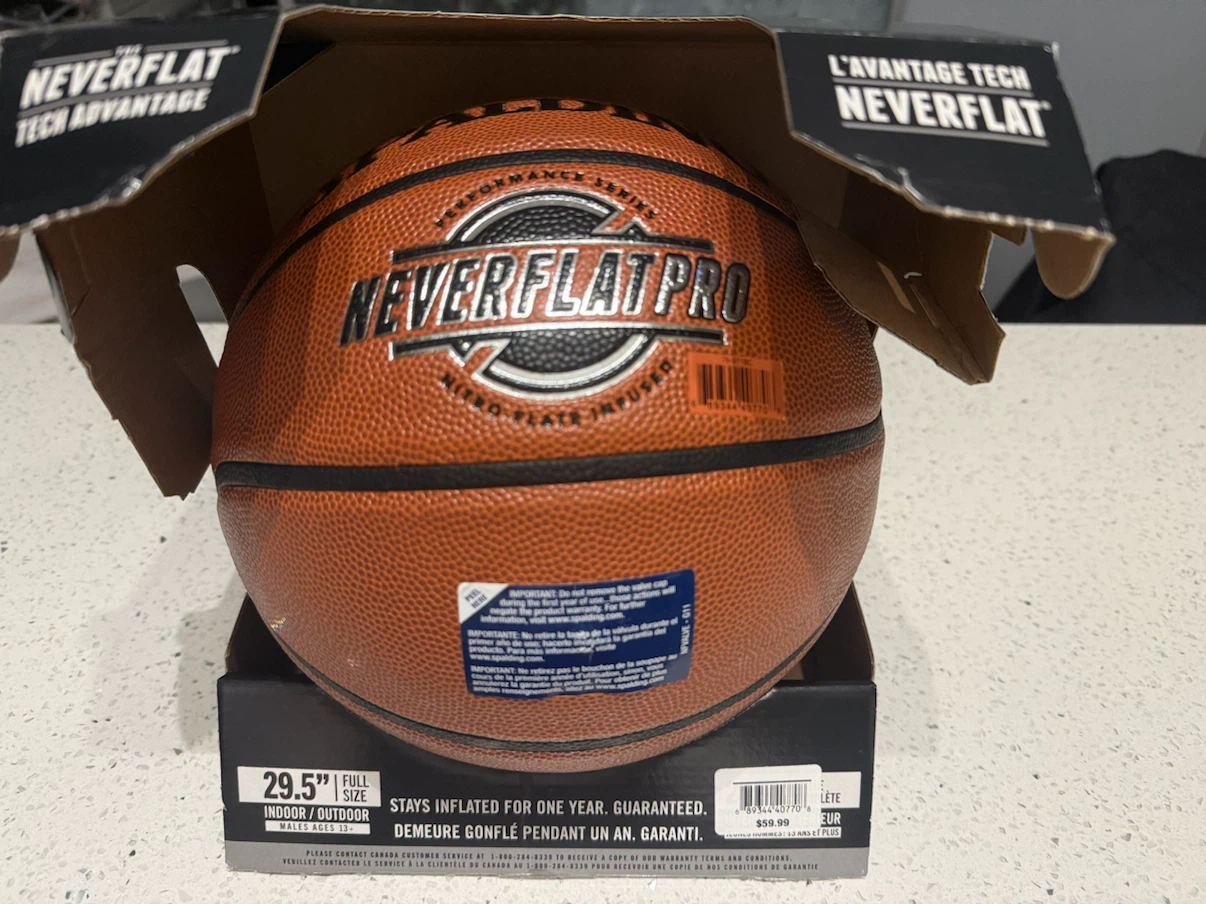 Spalding Never Flat Pro I/O Basketball - photo 2
