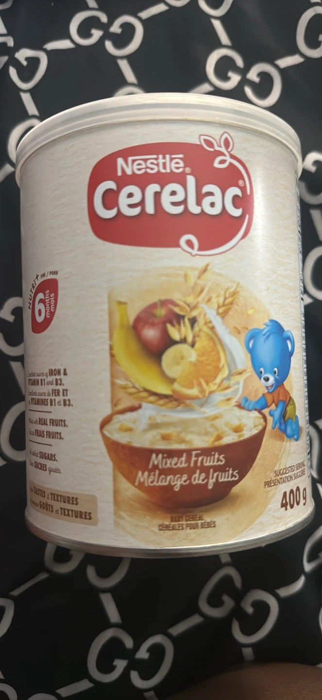 Nestle Cerelac Mixed Fruits Baby Cereal 400g