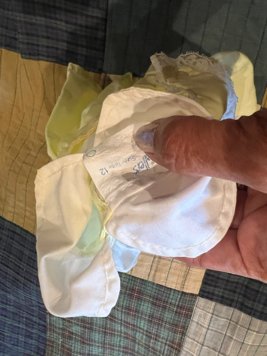 Two Vintage Style Baby Dresses Size 12 - photo 3