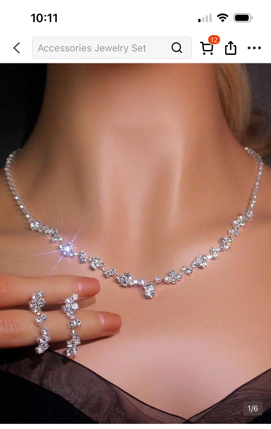 Fashion Jewelry Necklace and Earring Set - photo 2